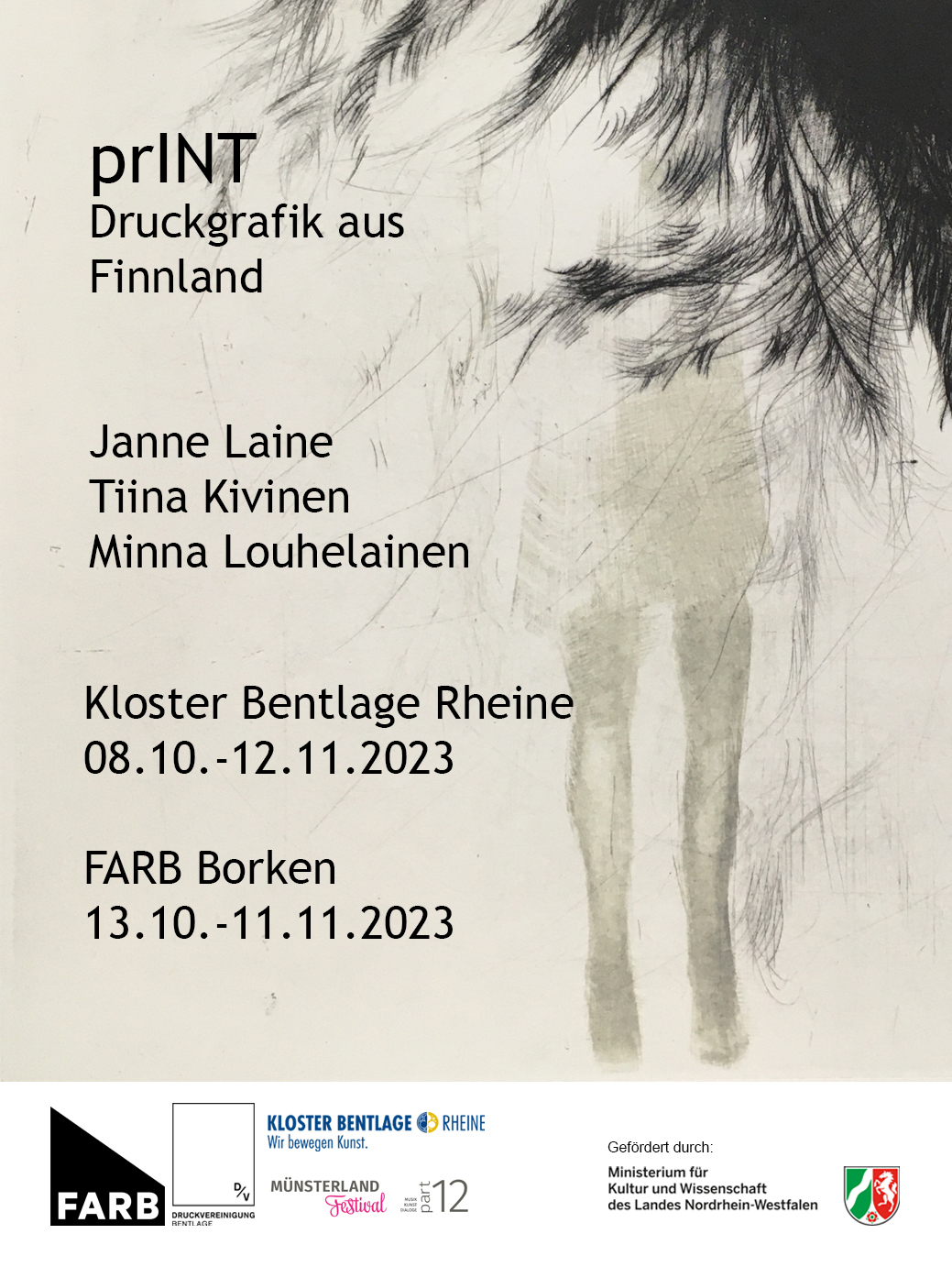 Ausstellungsplakat prINT